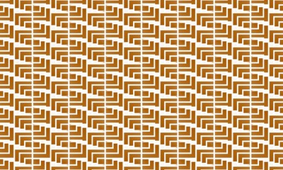 Pattern - the concept of shape patterns arranged neatly with the quality of art. dominant color brown. flat style. suitable for background and wallpaper.