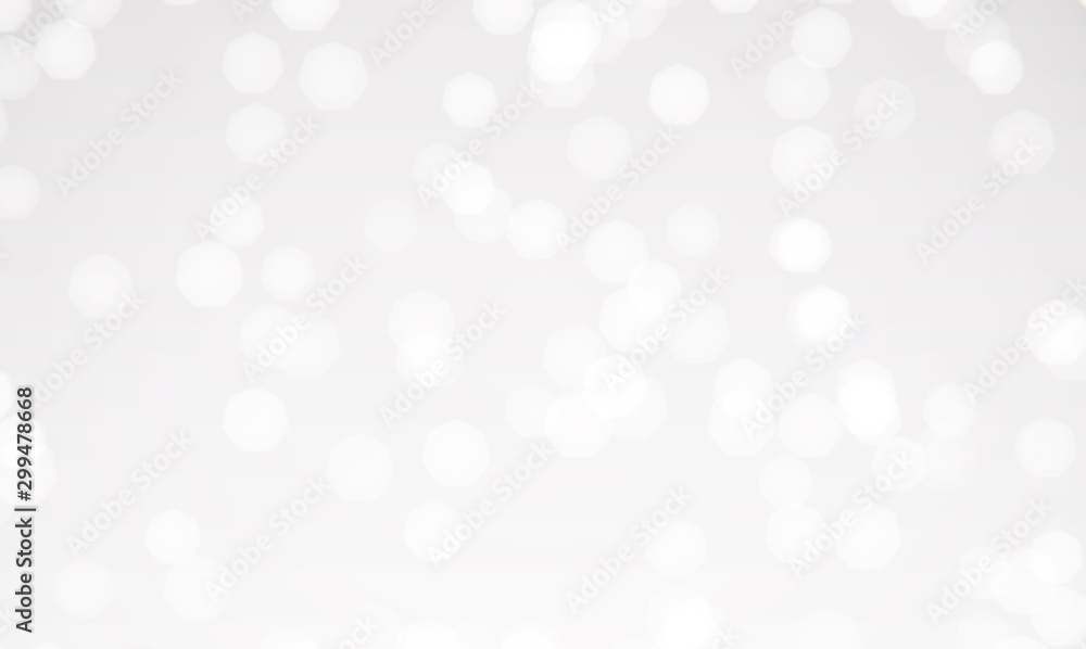Aufkleber festival pattern abstract white background with bokeh lights effect