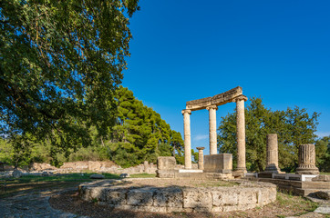 The anciant Olympia in Greece