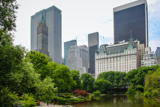 Central Park is an urban park in Manhattan, New York City, located between the Upper West Side and the Upper East Side. Central Park is the most visited urban park in the United States