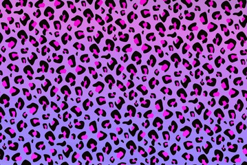 seamless pattern with leopard background