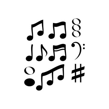 note music vector illustration