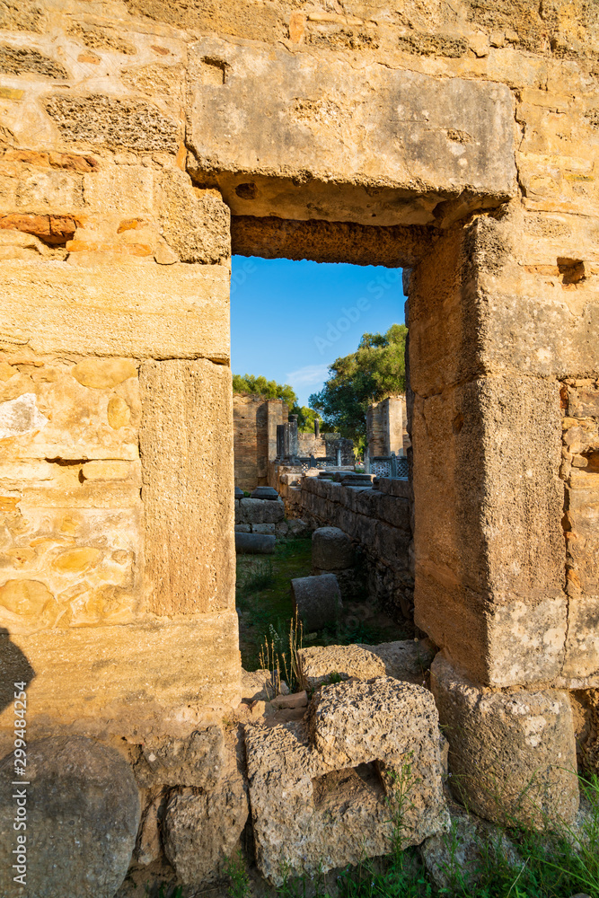 Wall mural The anciant Olympia in Greece