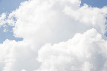 Blue sky and clouds background
