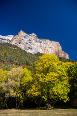 Natural landscape with blue sky in Spain