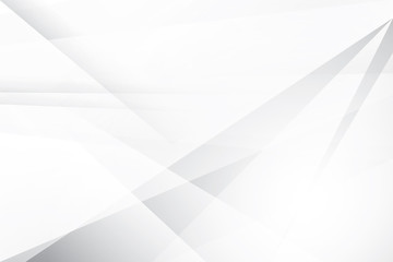 Abstract geometric white and gray color background. Vector, illustration.