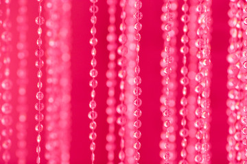 Naklejka na ściany i meble Pink christmas sparkler abstract background