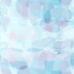 Brush strokes seamless pattern. Watercolor background.