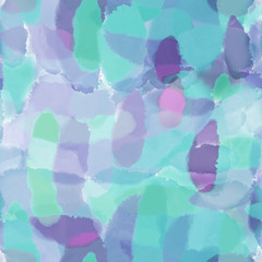 Brush strokes seamless pattern. Watercolor background.