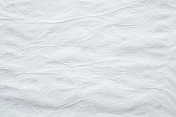 Blank white crumpled creased torn paper poster texture surface background