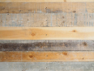 Wooden planks background yellow and gray colors