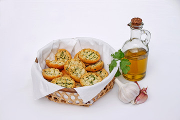 toasted garlic bread