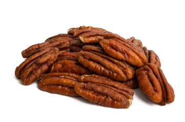 pecans isolated