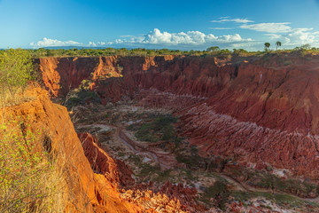 Red Tsingy Panorama in Madagascar