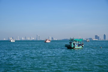 cargo ship in harbor