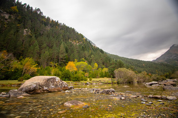 Natural landscape with blue sky in Spain