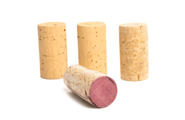 wine cork isolated