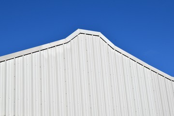 Fototapeta premium Industrial Unit-Corrugated Metal Gable 2062-040