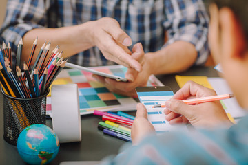 student in classroom