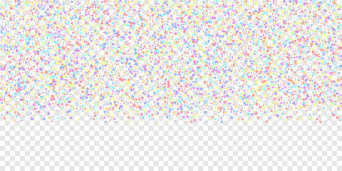 Festive confetti. Celebration stars. Colorful star