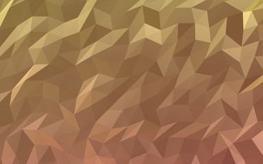 Obraz premium Abstract triangle geometrical orange background. Geometric origami style with gradient. 3D illustration