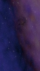 Colorful and beautiful space background. Outer space. Starry outer space texture. 3D illustration