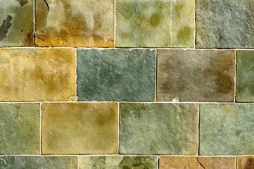 rustic stone tile wall background