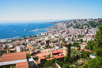 Fototapeta na wymiar Beautiful view of the city of Naples