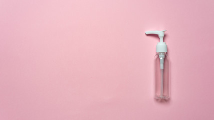 plastic dispenser for cosmetics. Beauty. Ecology