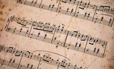 Obraz premium Stary papier nutowy