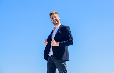 success concept. formal male fashion. modern lifestyle. sexy macho man. male grooming. Bearded guy...