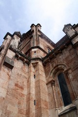 Fototapeta na wymiar Basílica de Santa María la Real de Covadonga, Asturias, España..