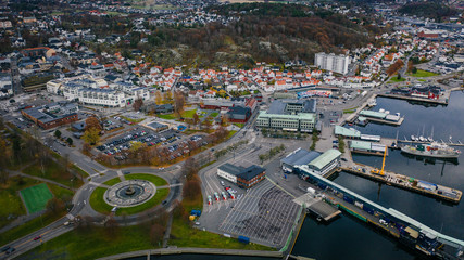 Obraz premium The Norwegian city of Sandefjord