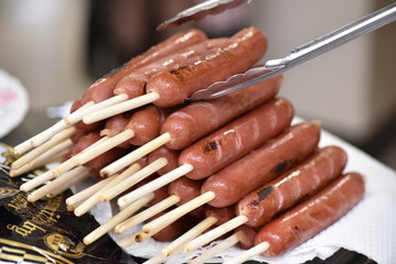 串焼きウインナー