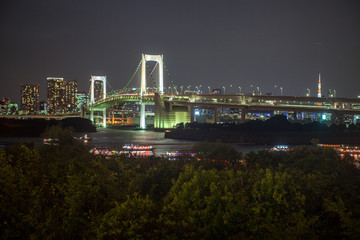 Rainbow Bridge in Tokyo Bay