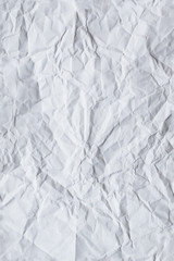 sheet of crumpled paper - seamless repeatable texture background	