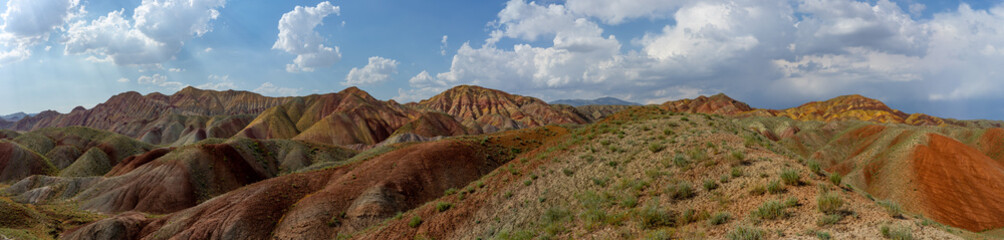 Rainbow Mountains Iran