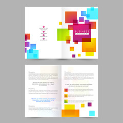 Four pages Brochure design for Business.