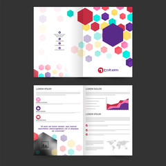 Professional Brochure, Template for Business.
