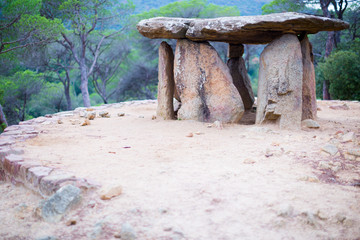 sacral antique Dolmen of Vallgorguina