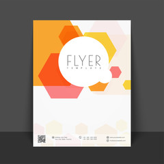 Abstract Flyer, Template for Business.