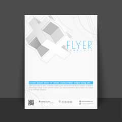 Abstract Flyer, Template for Business.