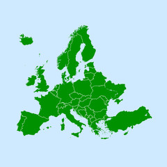 map of Europe