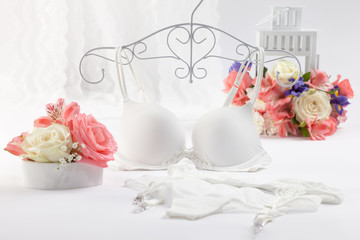 White lingerie set