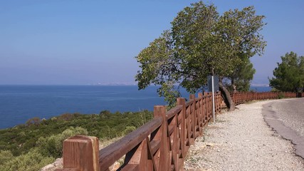 Dilek National Park (Milli Park), located on the coast of the Aegean Sea in Turkey, near the city of Kusadasi, opposite the Greek island of Samos