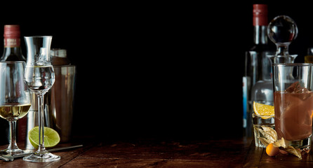 Advertising banner for a nightclub, pub or tavern