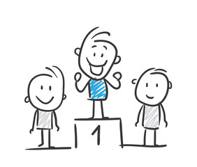 Stickman Blue: First, Winner. (Nr. 172)	