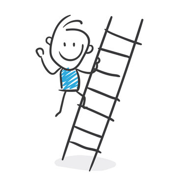 Stickman Blue: Corporate Ladder. (Nr. 171)	