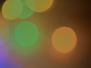 The bokeh blur background image from a blurred light.