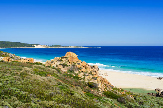 Wyadup Rocks, between Dunsborough and Margaret River, in the South West of Western Australia. Cape Naturaliste.